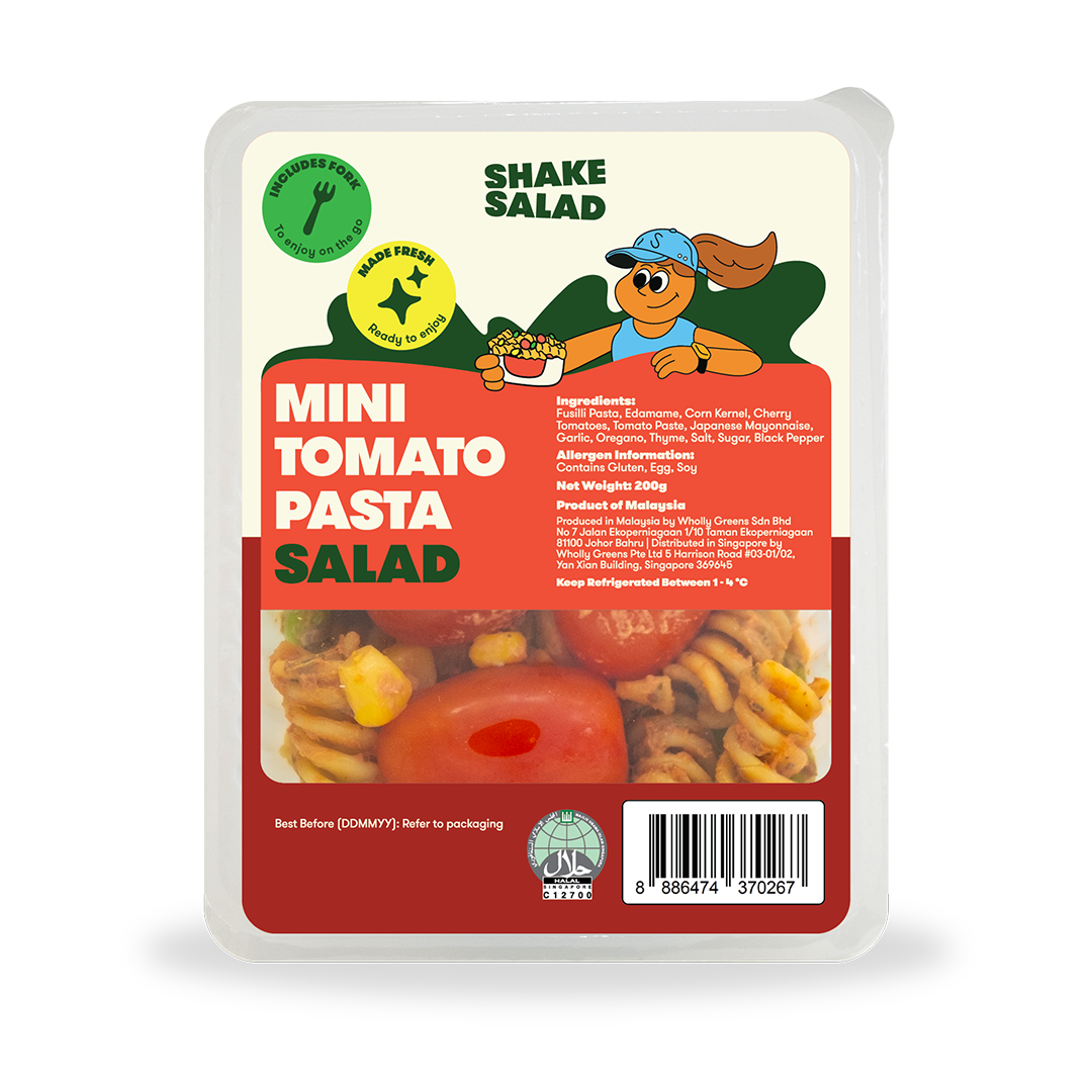 Mini Tomato Pasta Salad – Shake Salad