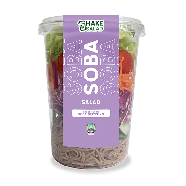 Soba Salad (with Soba Dressing) Shake Salad