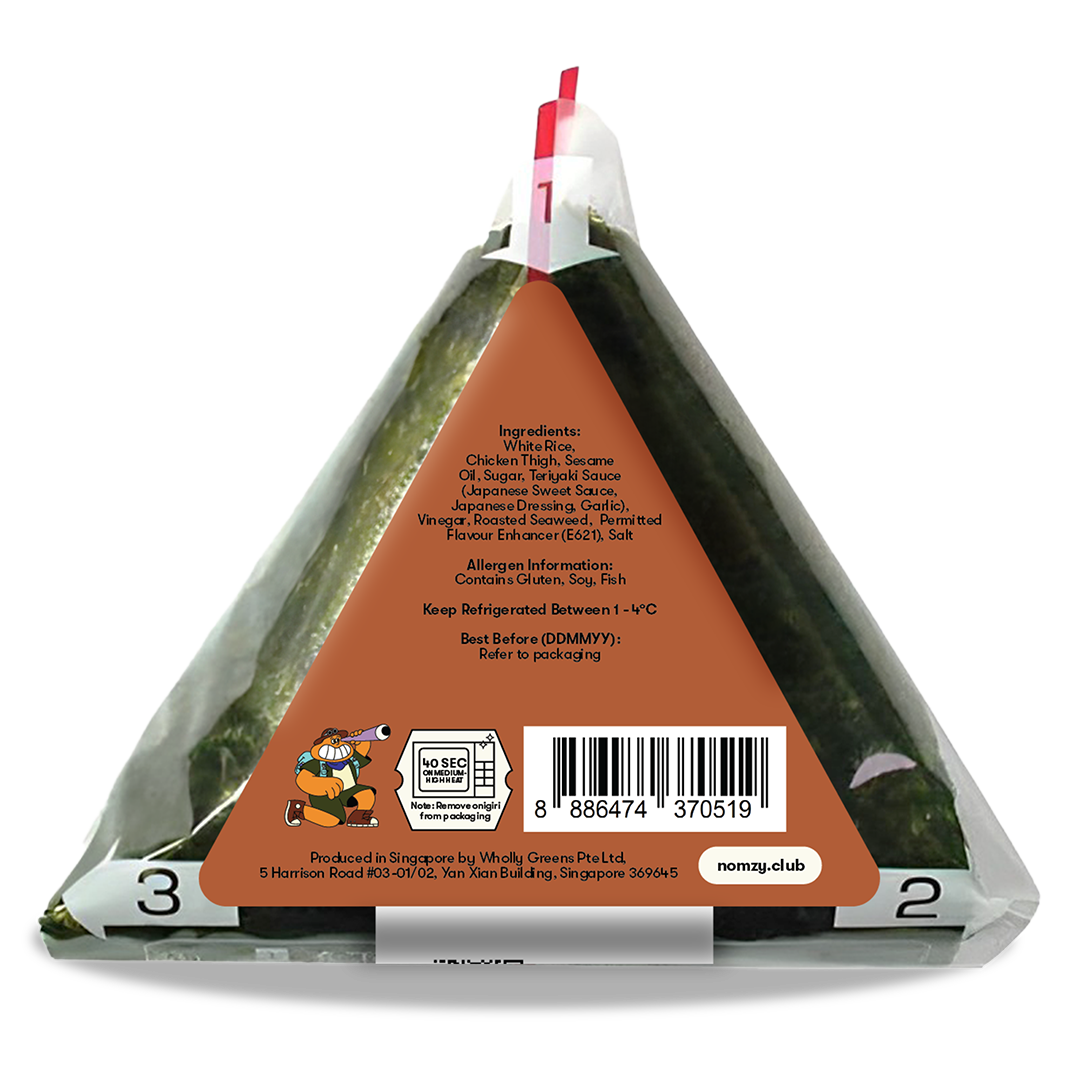 NOMZY Teriyaki Chicken Onigiri