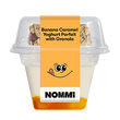 NOMMI Banana Caramel Yoghurt Parfait with Granola
