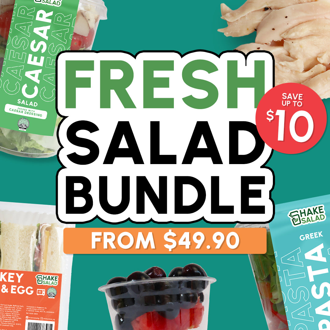 Fresh Salad Bundle Shake Salad