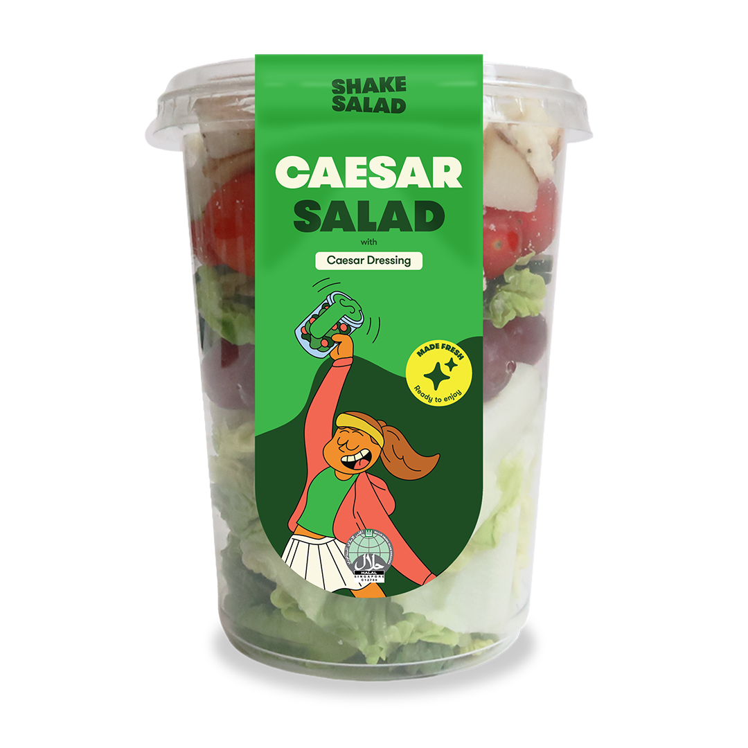 Caesar Salad with Caesar Dressing