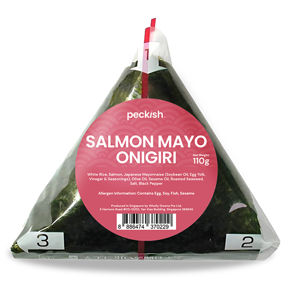 Salmon Mayo Onigiri Shake Salad